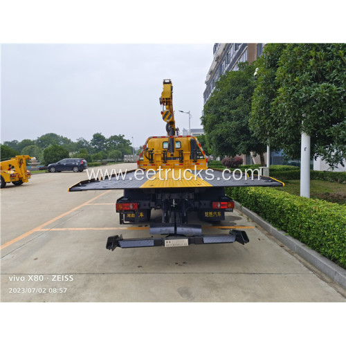 5ton 170HP Flatbed Wrecker with Crane